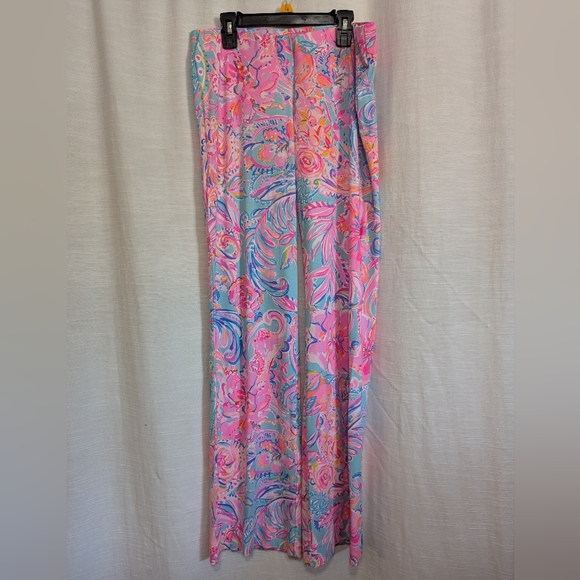 Lilly Pulitzer Pants - Lilly Pulitzer Lorena Breezy Palazzo Pants M